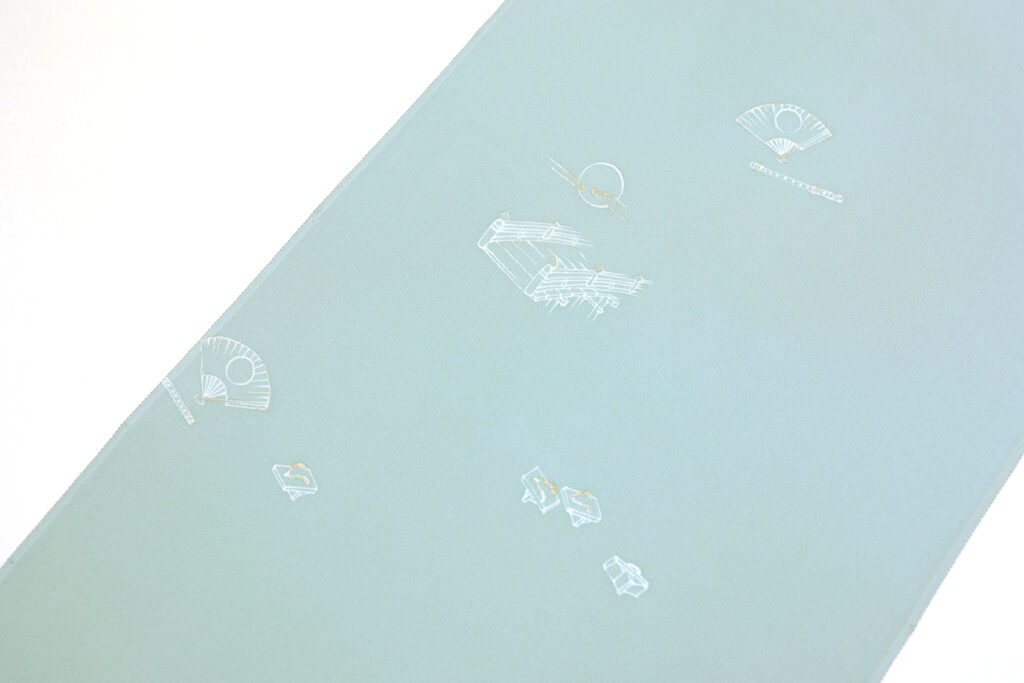 歌舞伎柄 付下げ アップ