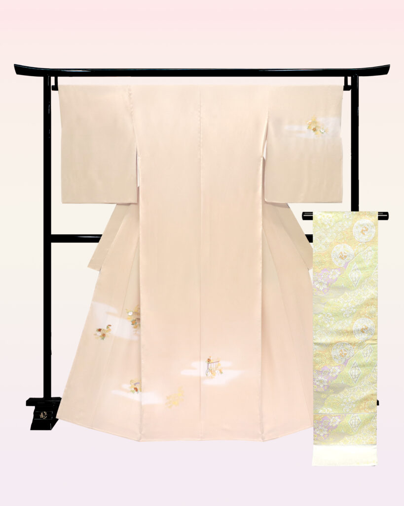 顔見世コーデ 訪問着