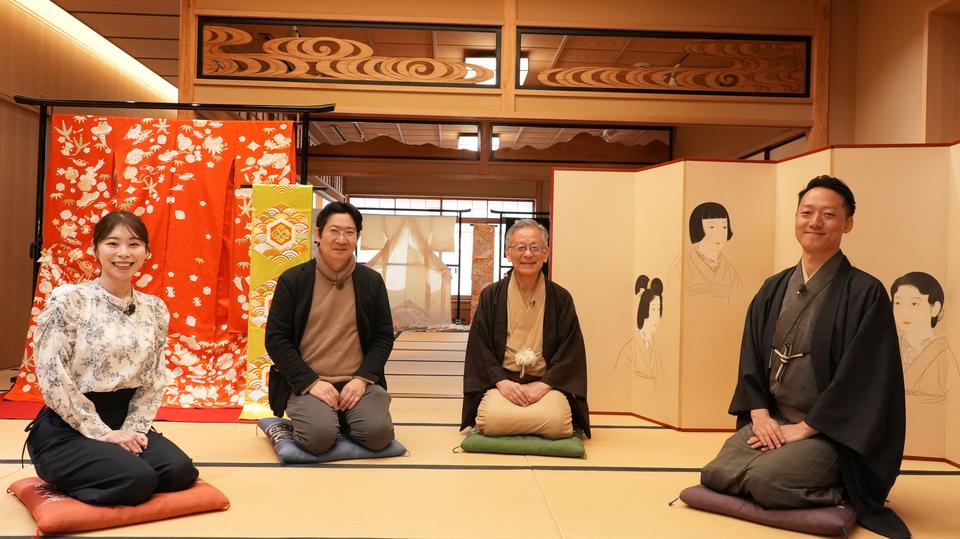 磯田先生を囲んで