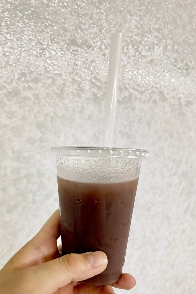 永楽屋室町店の水あずき